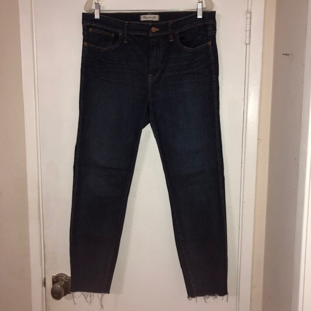 Madewell High Riser Skinny Crop 32